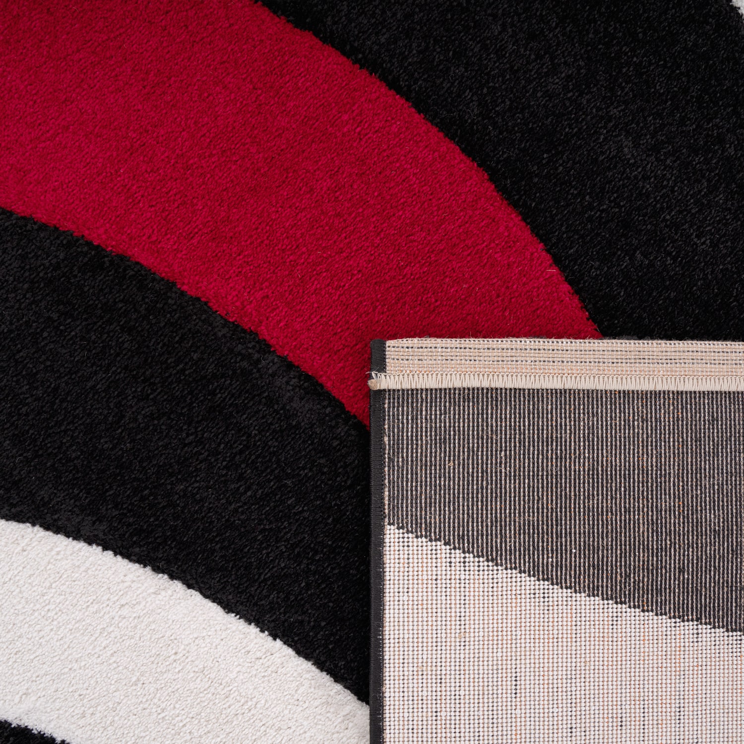 Moderner-Teppich Diamond Rot