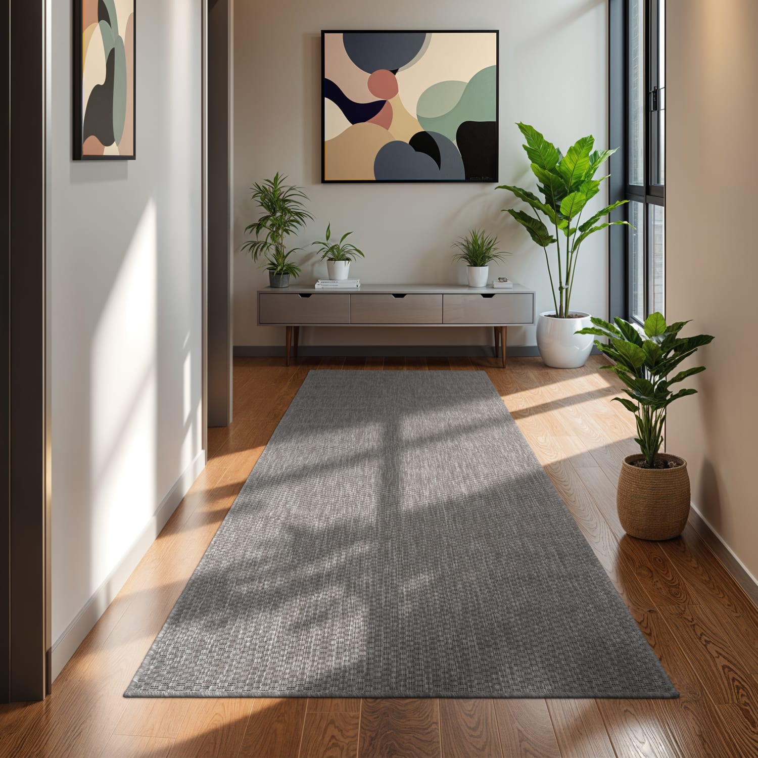 In- & Outdoor-Teppich Venedig Grau