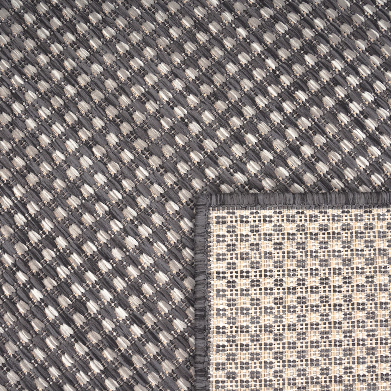 In- & Outdoor-Teppich Napoli Anthrazit