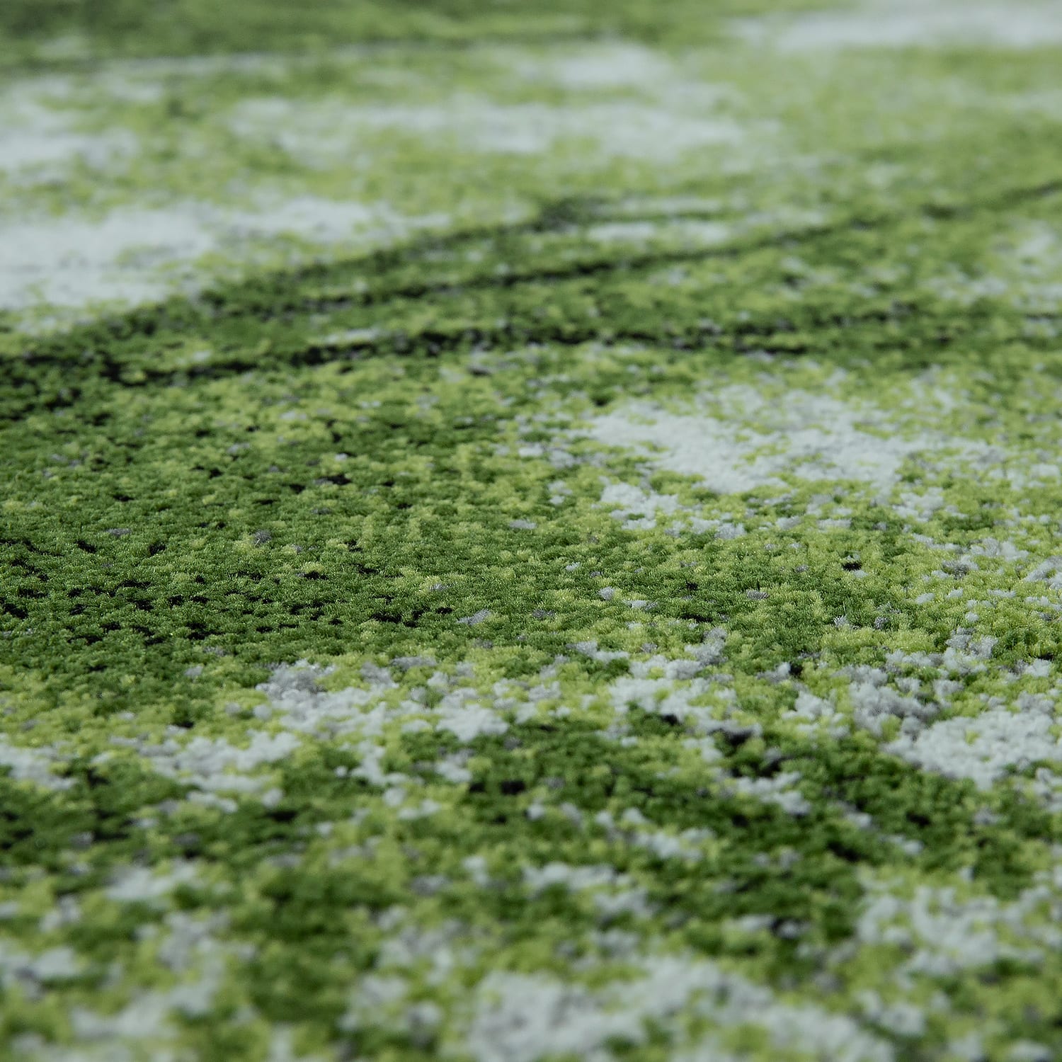 Teppich Canvas Grün