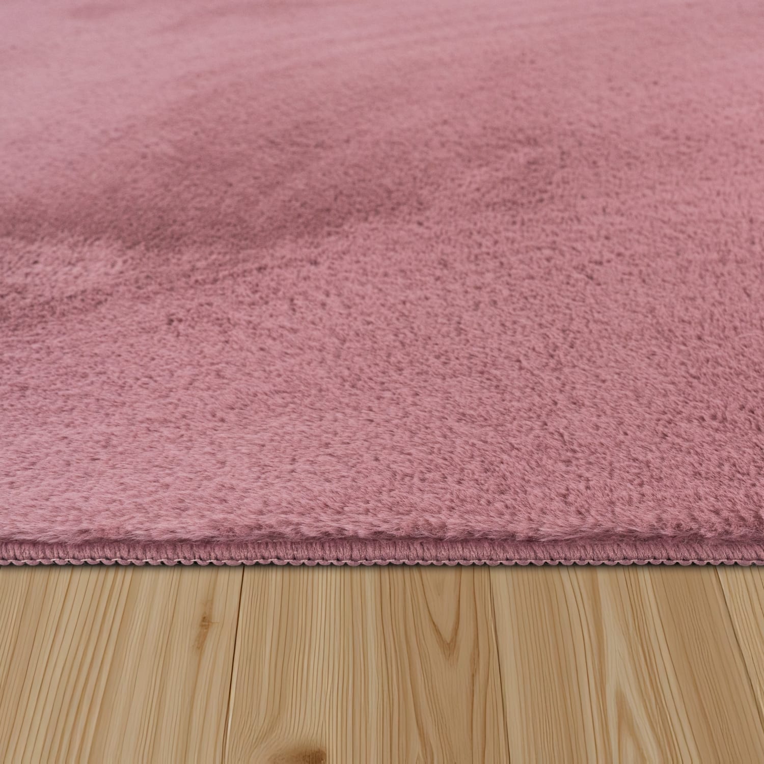 Flauschteppich Soft Beerenfarben