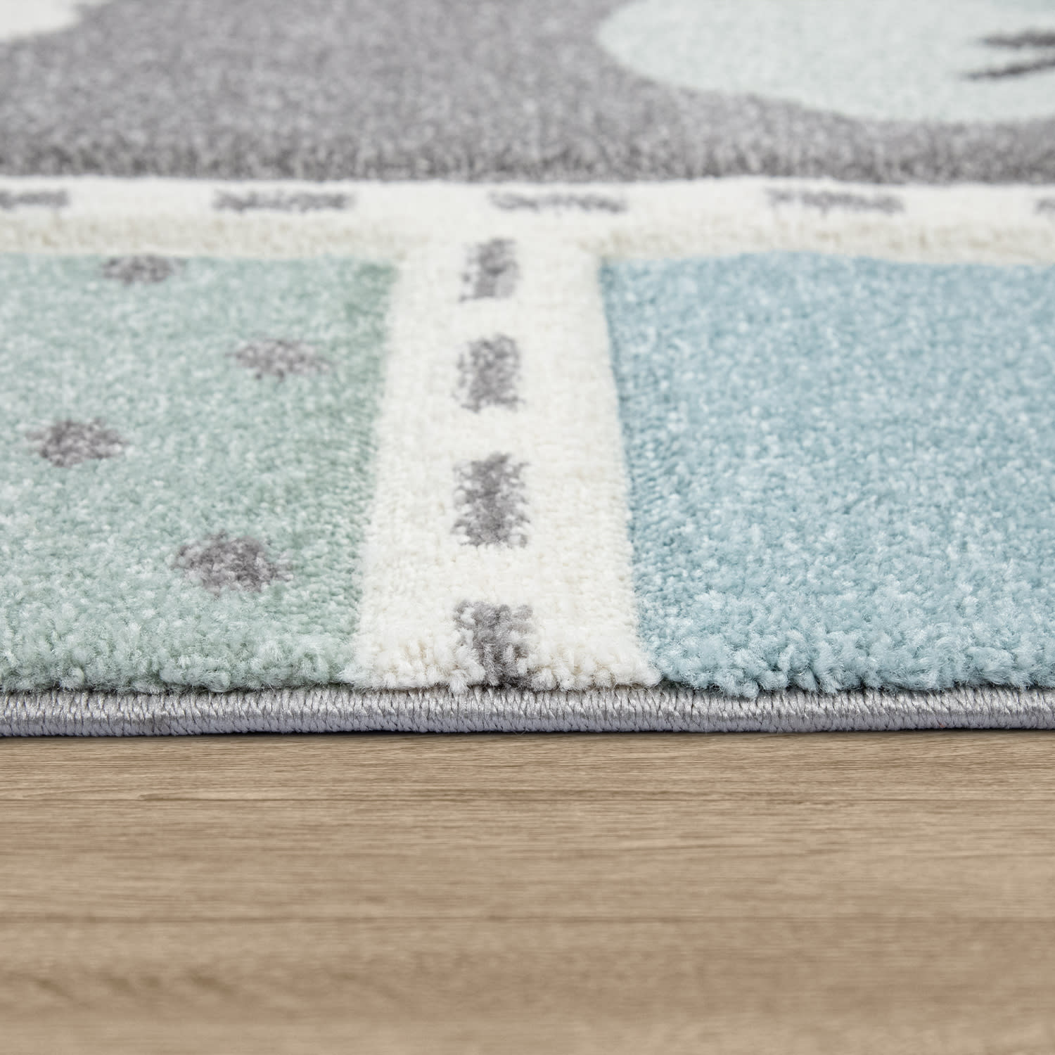 Kinder-Teppich Cosmo Grün