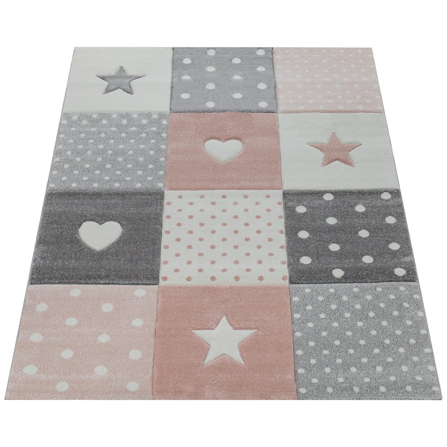 Kinder-Teppich Cosmo Pink