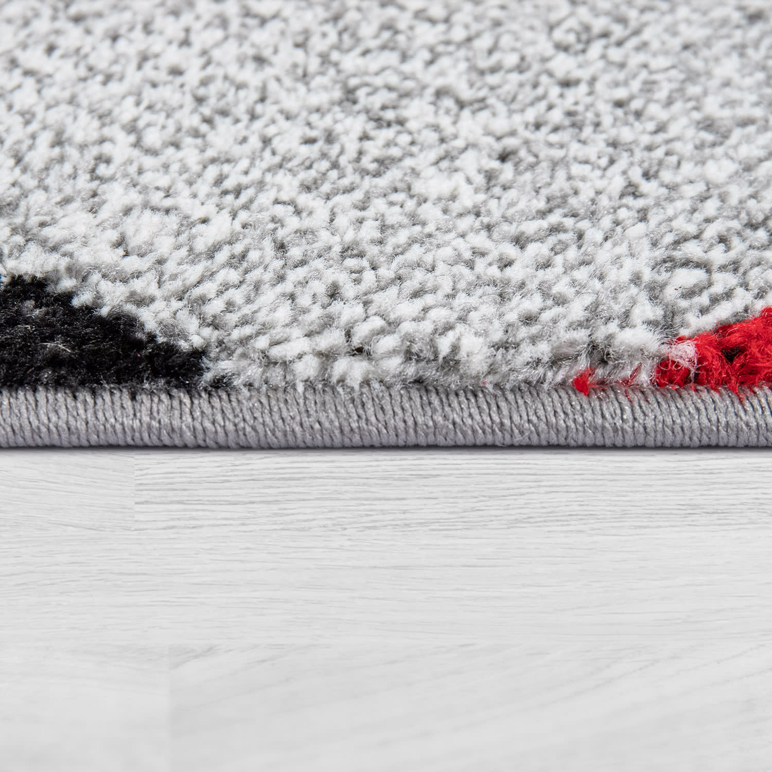 Moderner-Teppich Diamond Rot