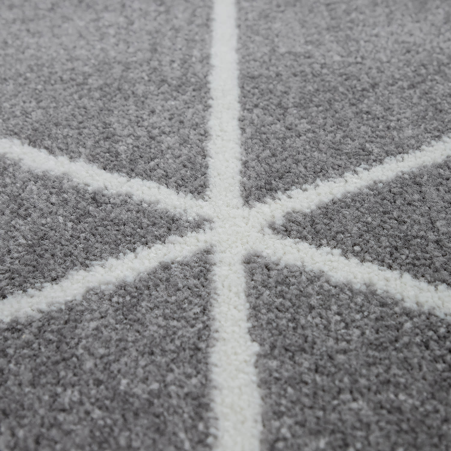 Moderner-Teppich Stella Grau