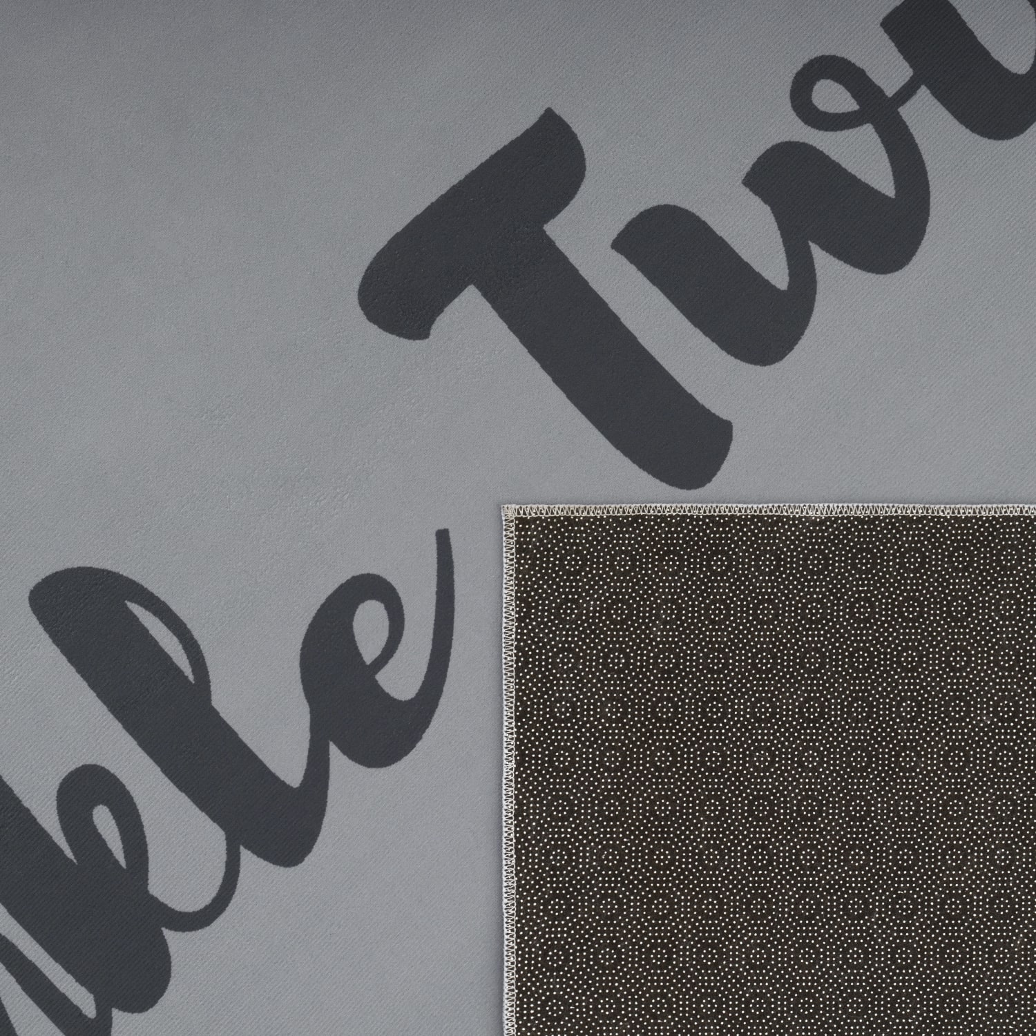 Kinderteppich waschbar Aleyna Grau