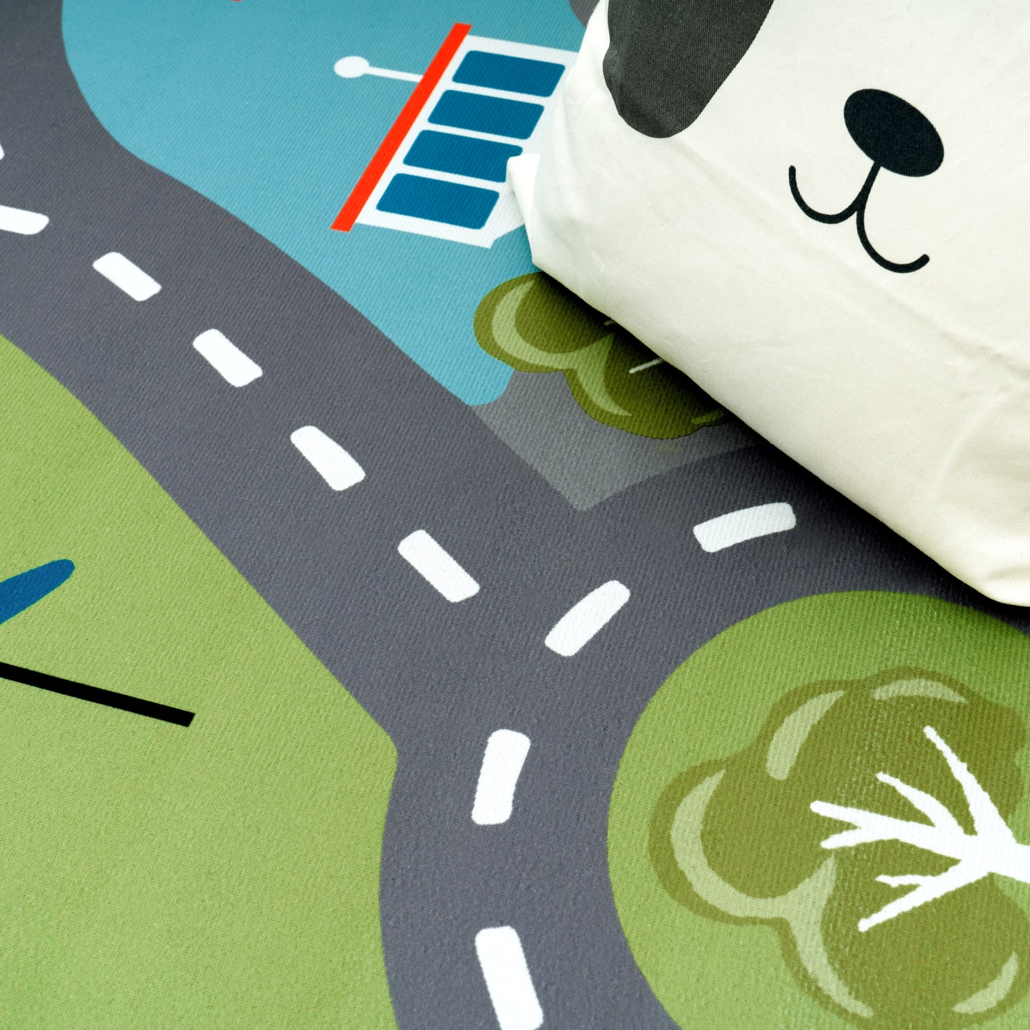 Kinder-Teppich Bino Grün