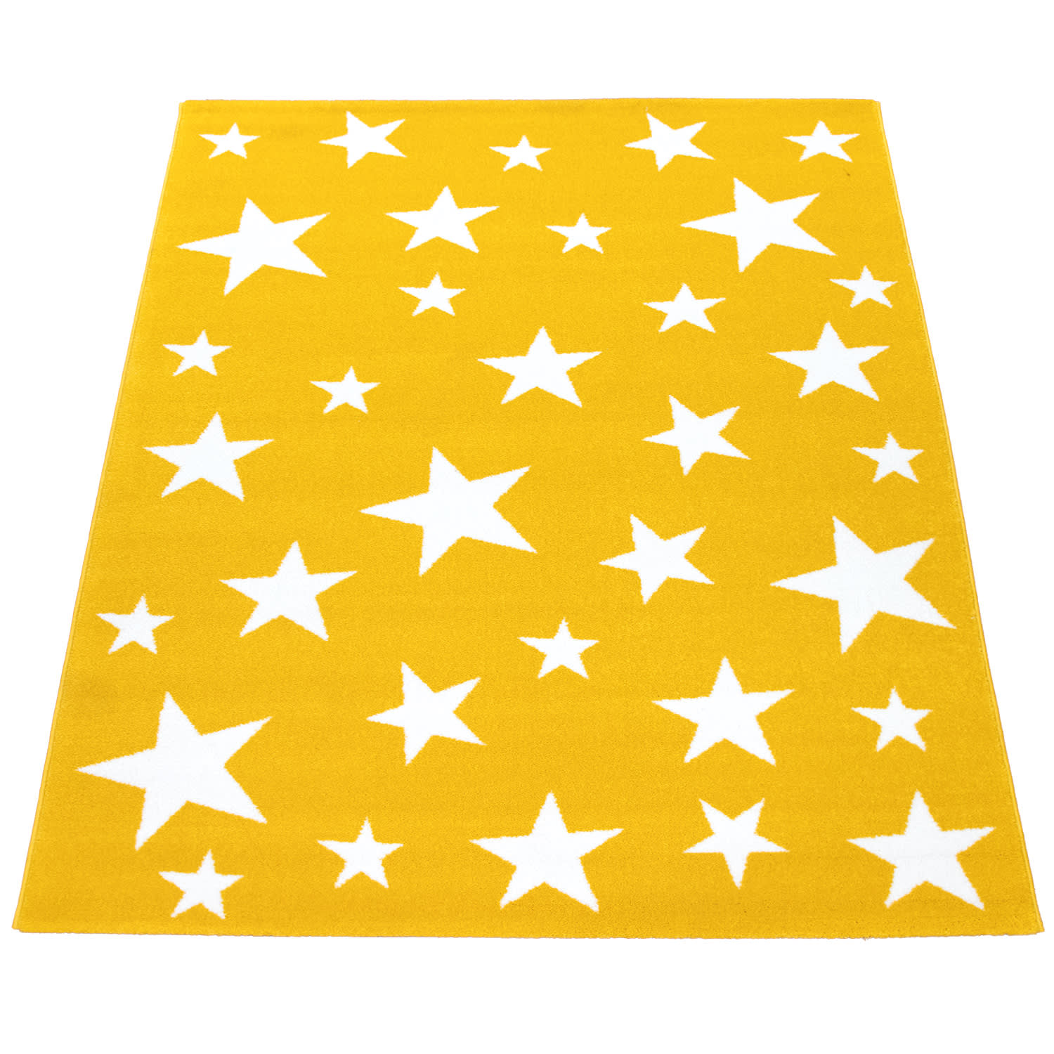 Kinder-Teppich Vega Gelb