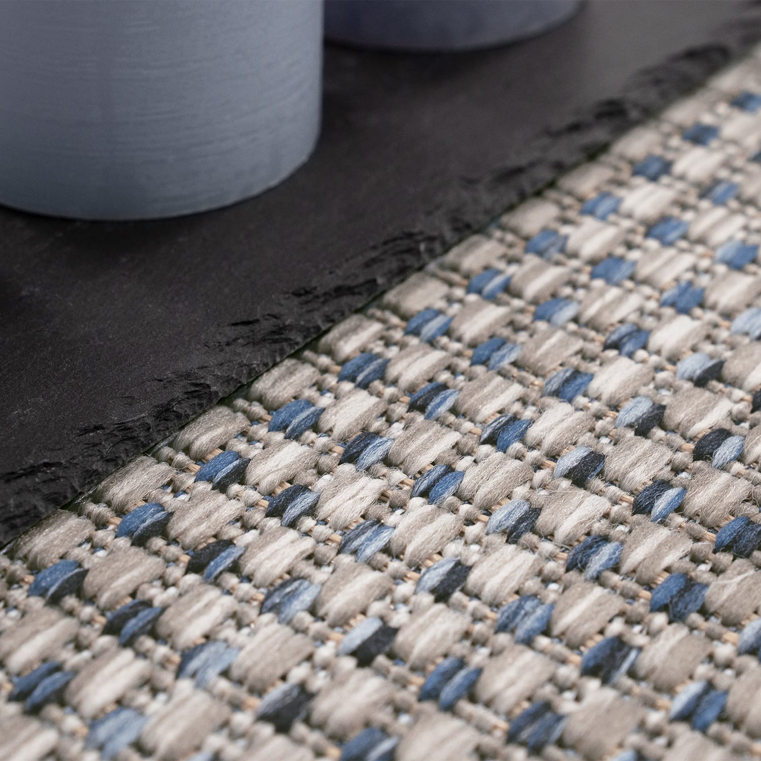 In- & Outdoor-Teppich Napoli Blau