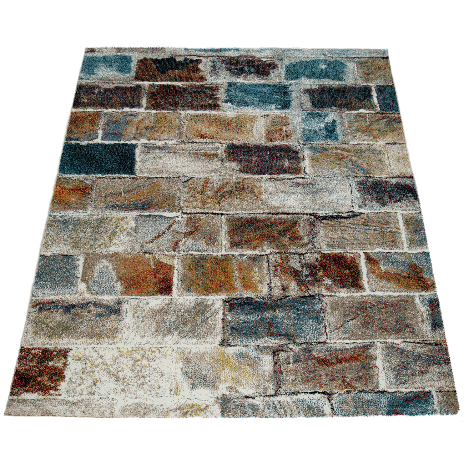 Teppich Saphir Mehrfarbig