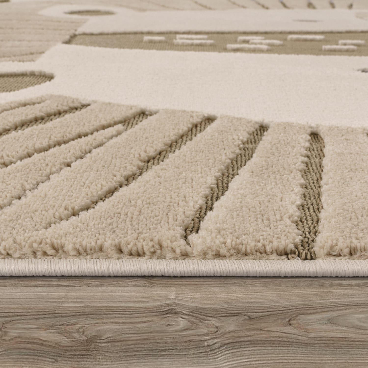 Kinder-Teppich Kika Beige