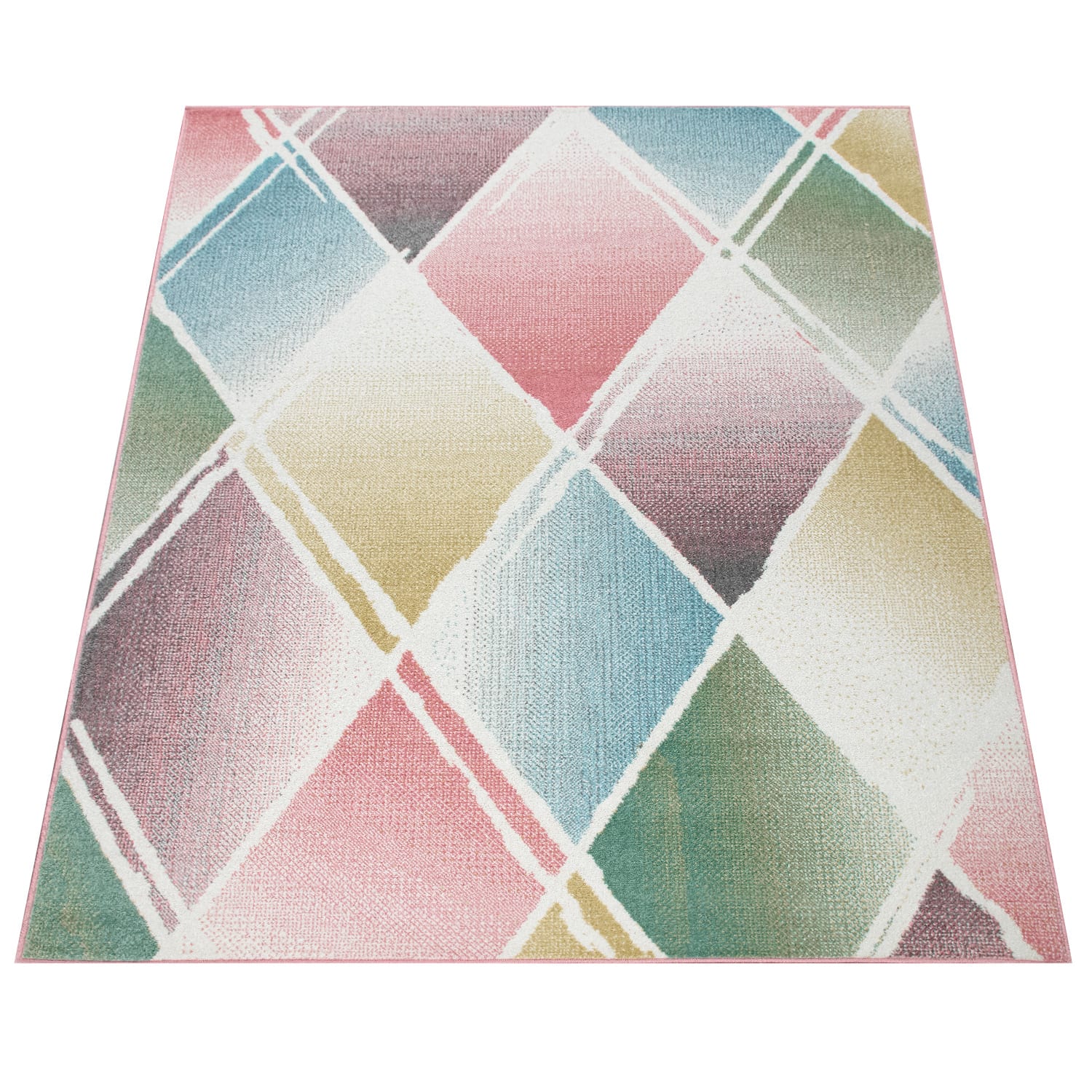 Moderner-Teppich Petit Mehrfarbig