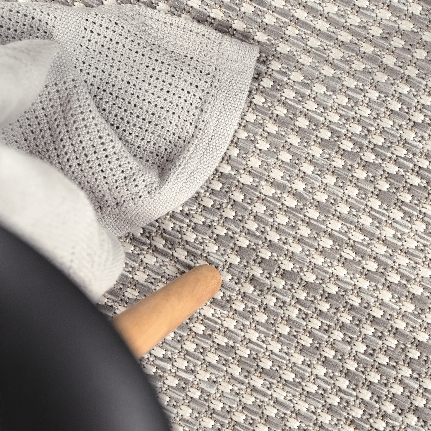 In- & Outdoor-Teppich Napoli Grau