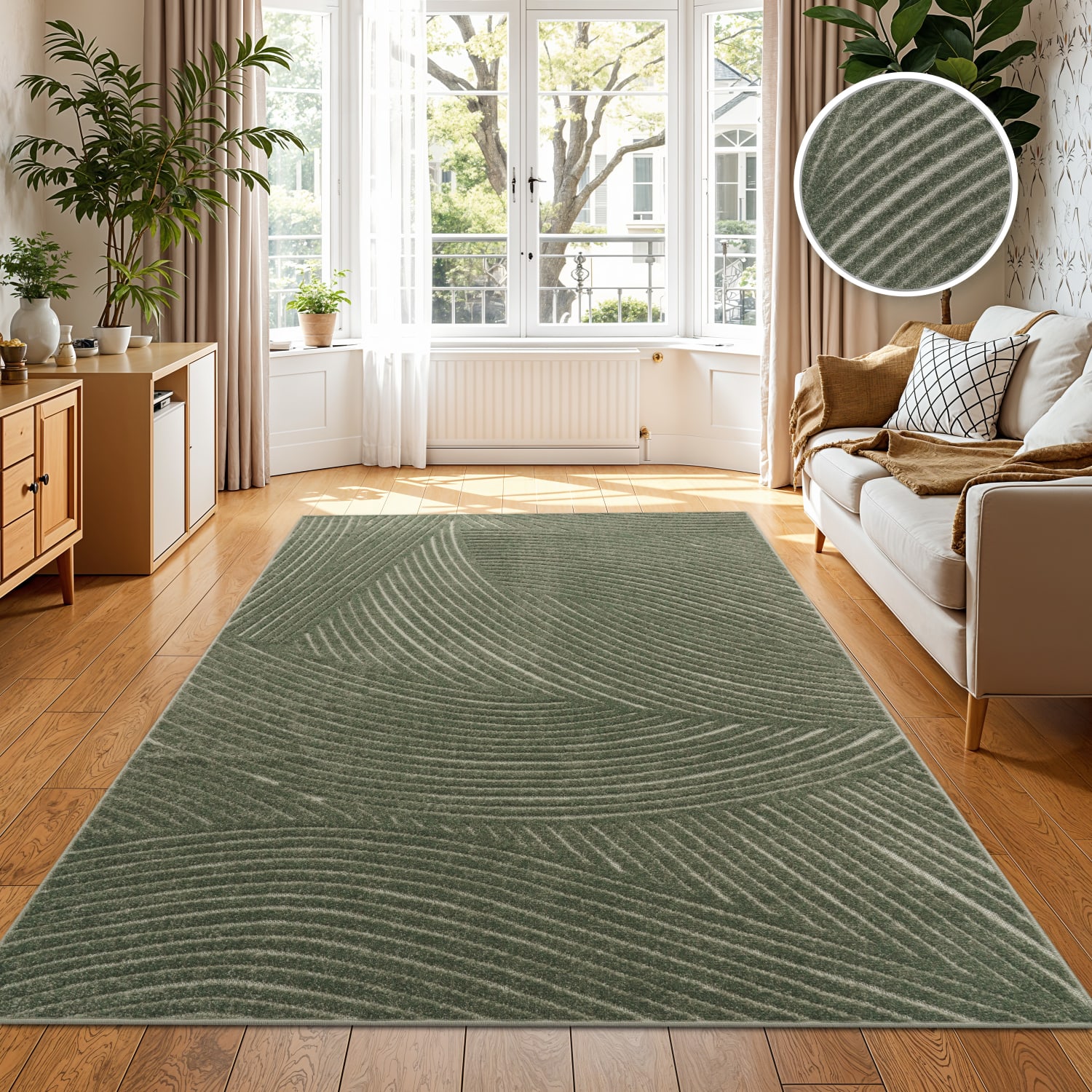 In- & Outdoor-Teppich Cotton Grün