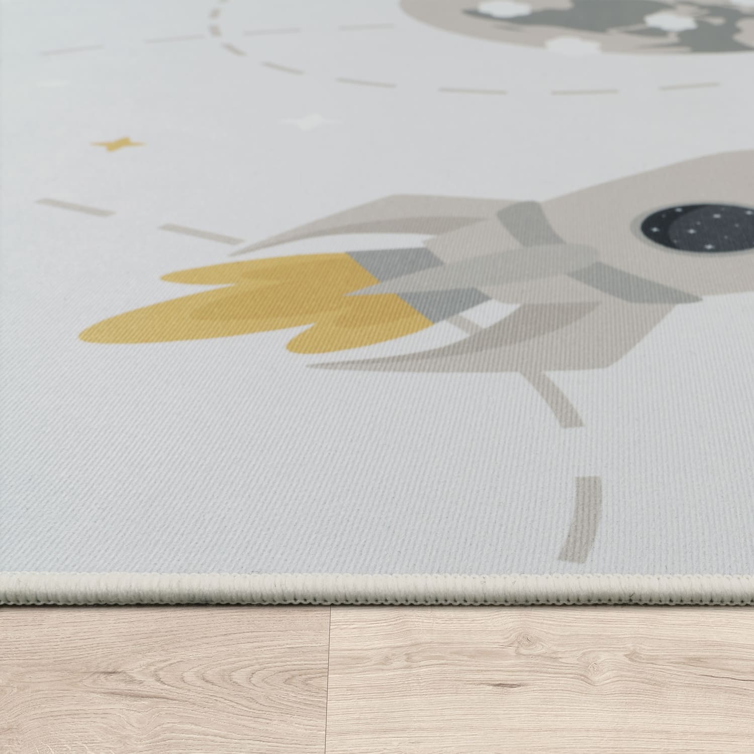 Kinder-Teppich Bino Creme