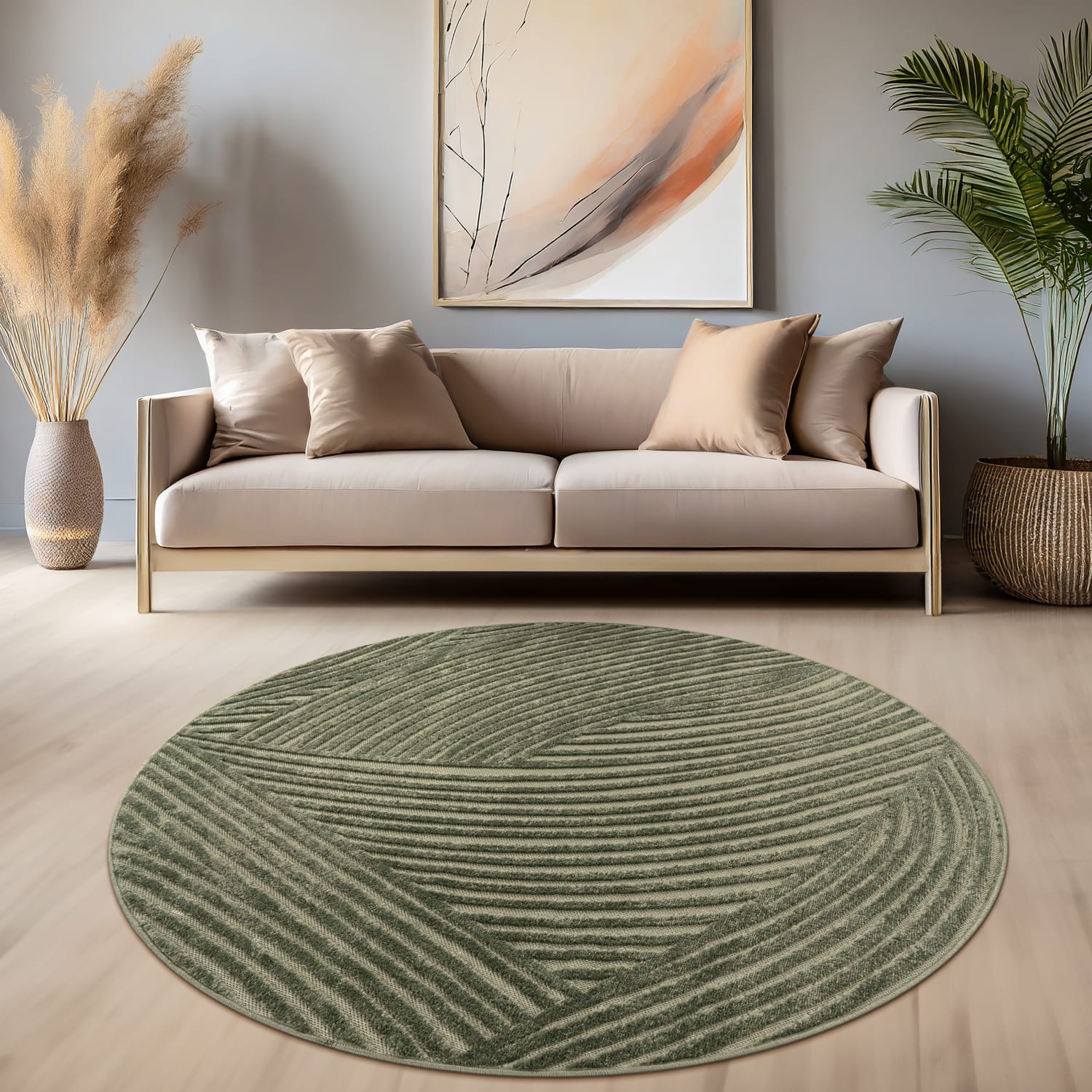 In- & Outdoor-Teppich Cotton Grün