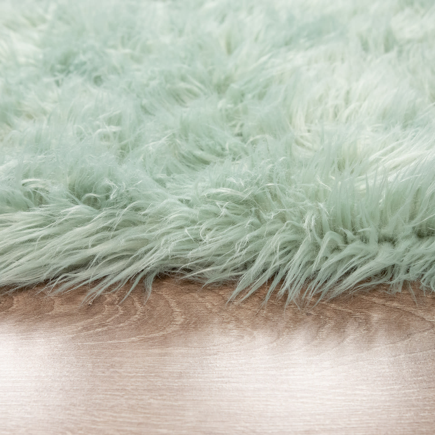 Hochflorteppich Playa Mint-Grün
