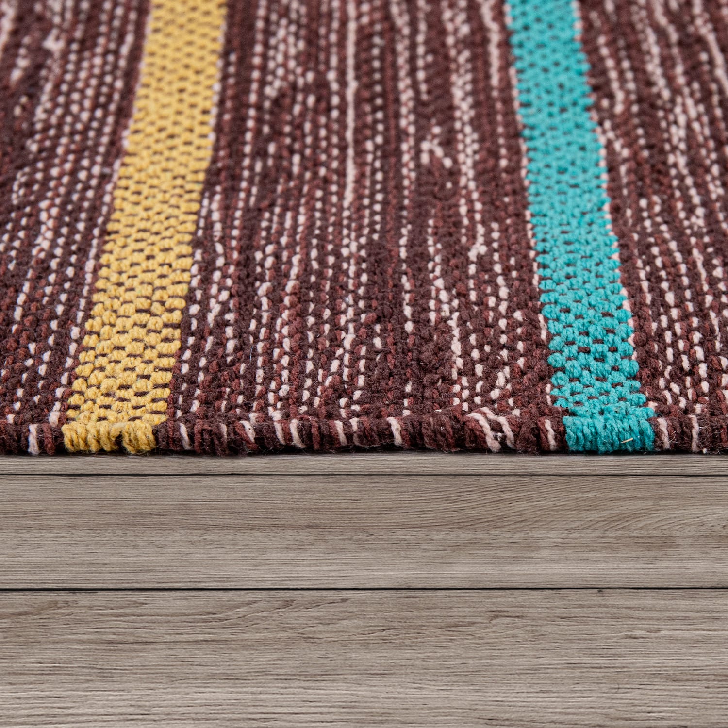 Teppich Kilim Braun