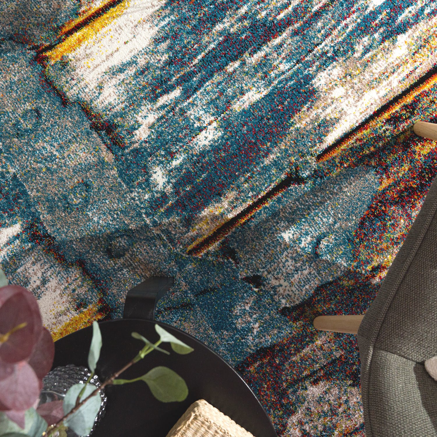 Teppich Natura Mehrfarbig