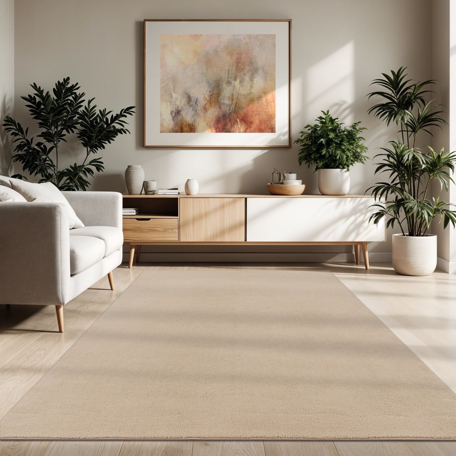 Teppich Cadiz Dunkel-Beige