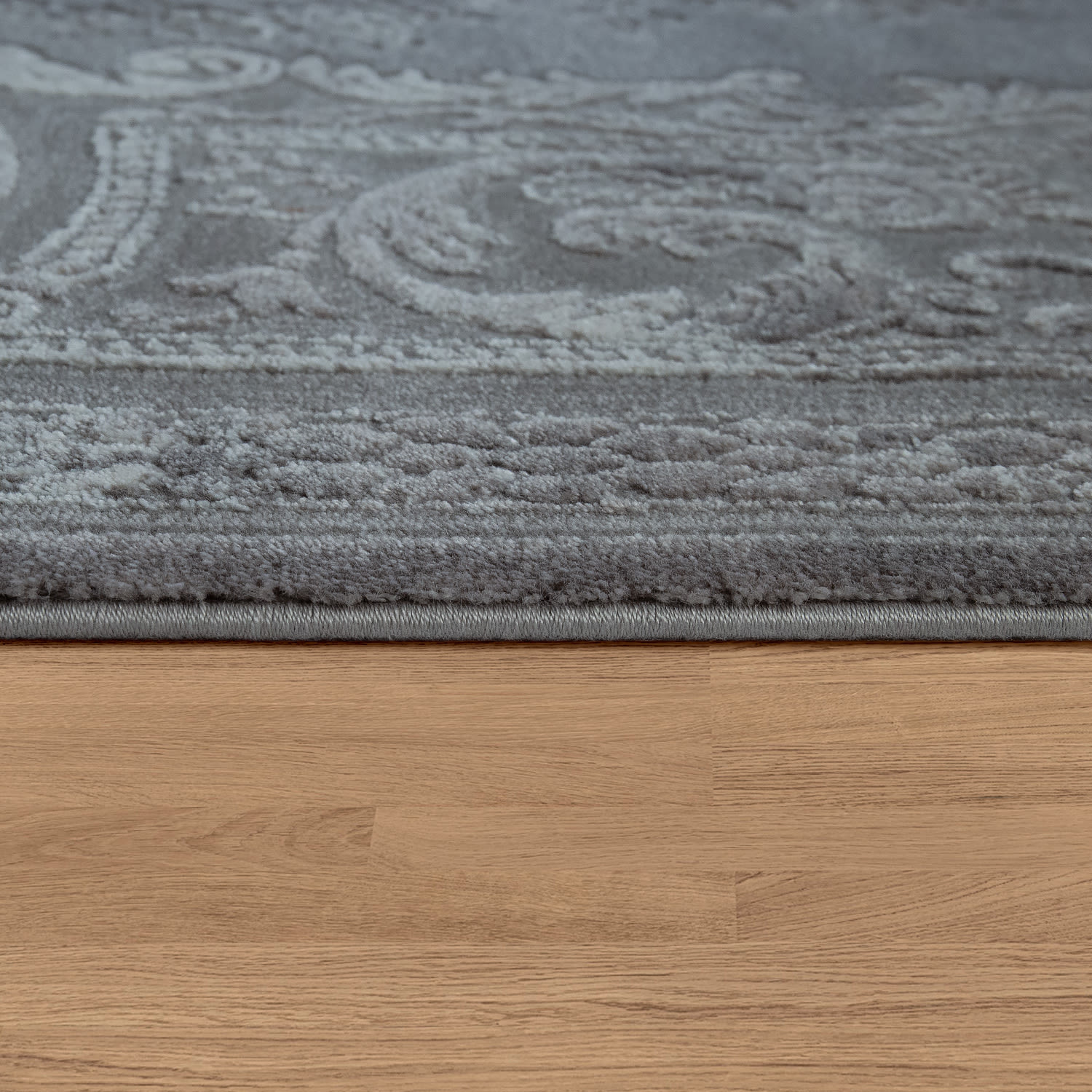 Vintage Teppich Teha Grau