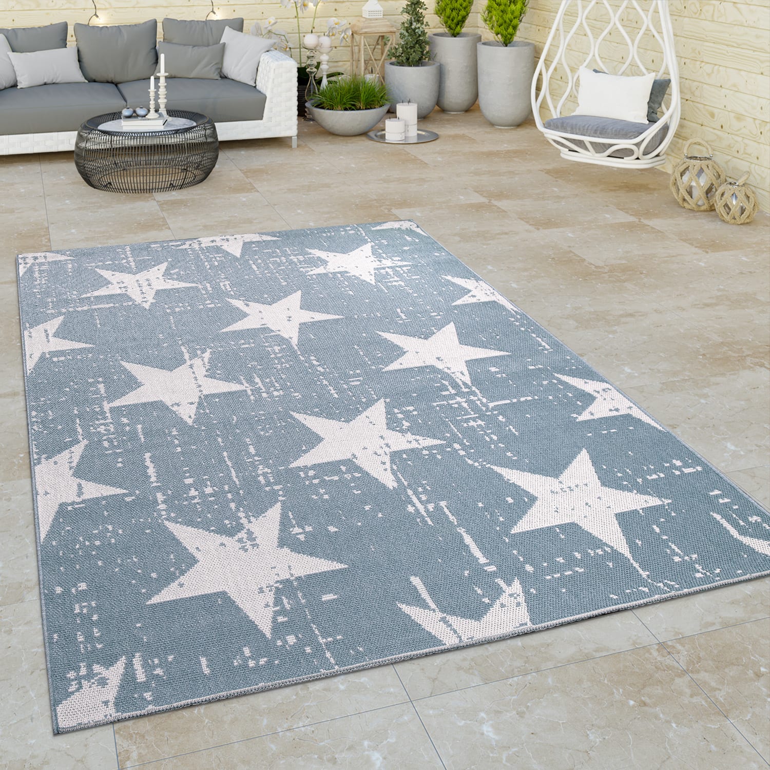Teppich Nevada Blau