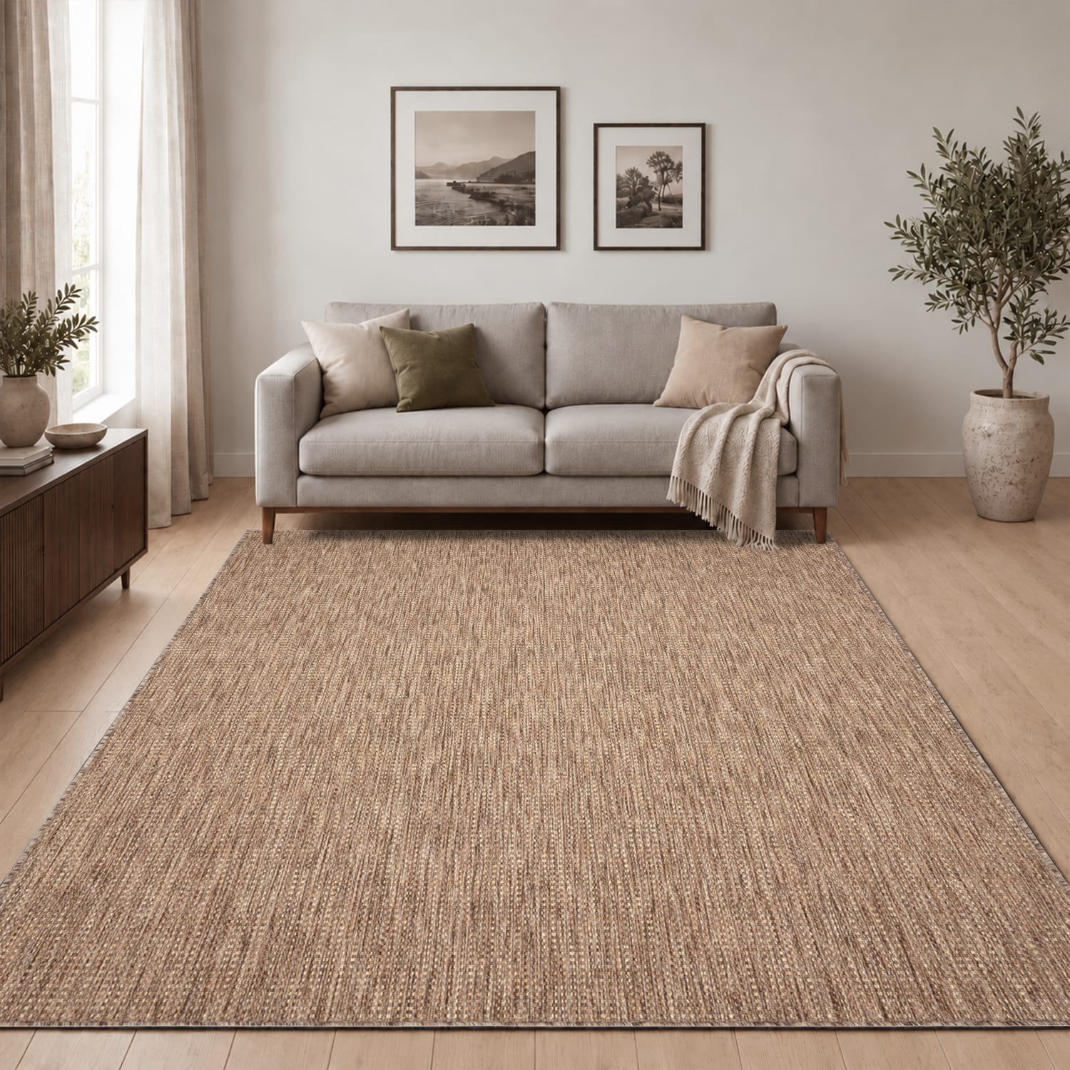 In- & Outdoor-Teppich Napoli Beige
