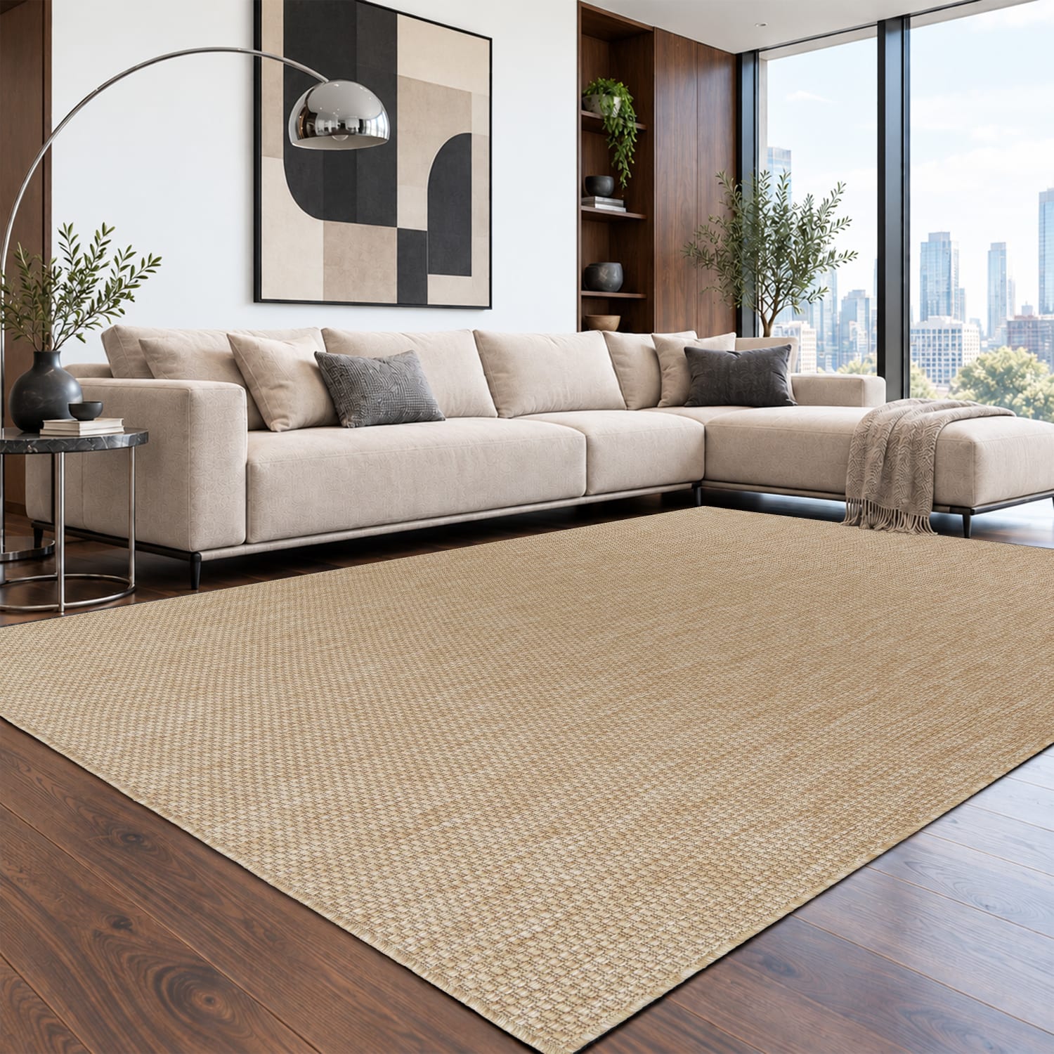 In- & Outdoor-Teppich Venedig Natur