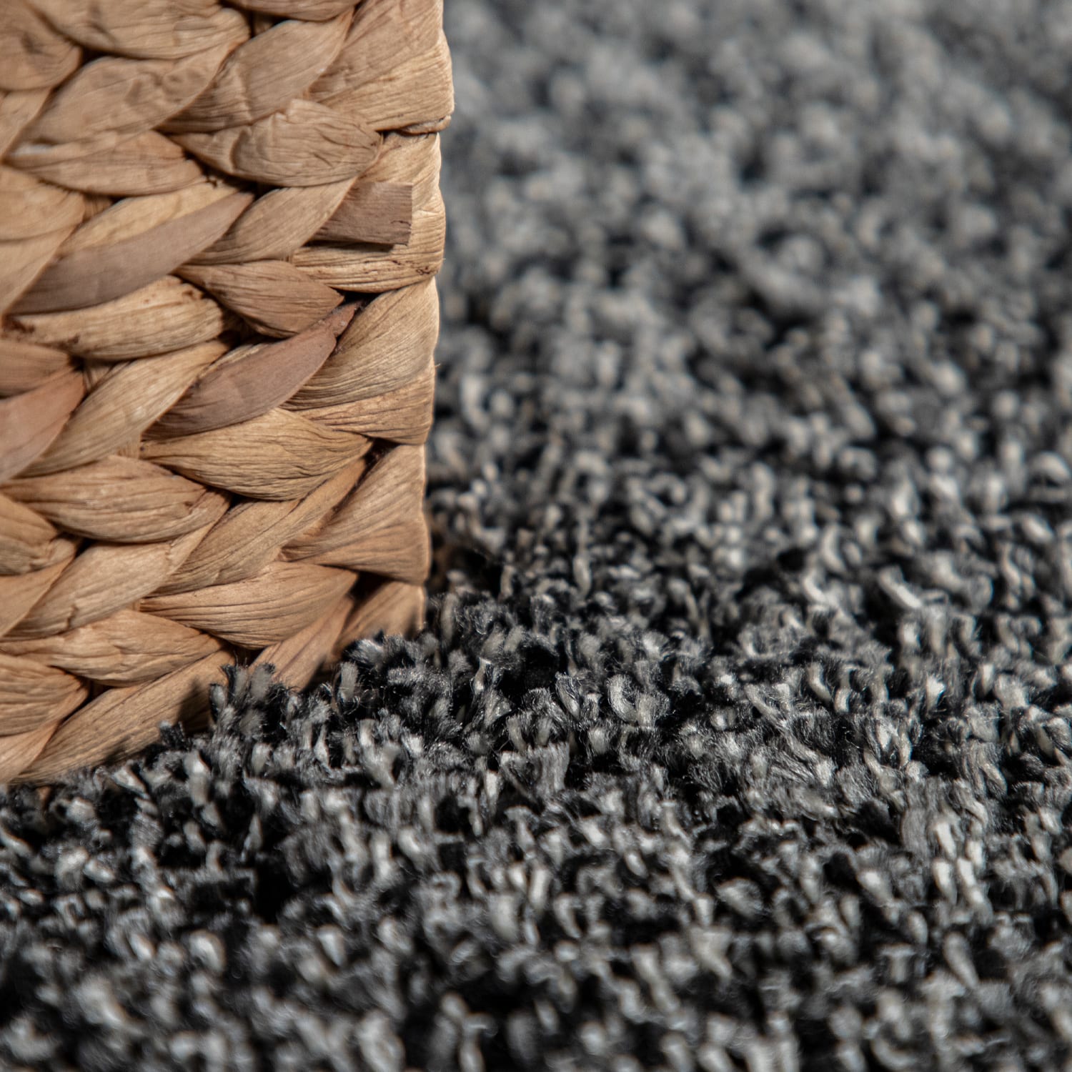 Shaggyteppich Shaggy Plus Anthrazit