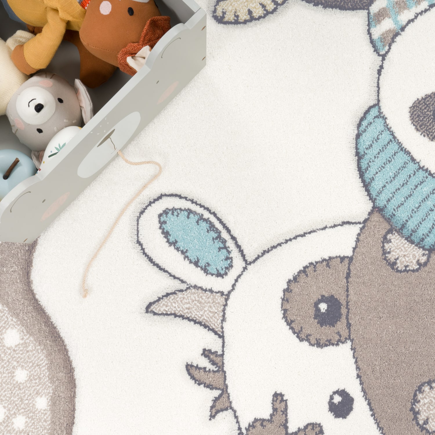 Kinder-Teppich Cosmo Beige