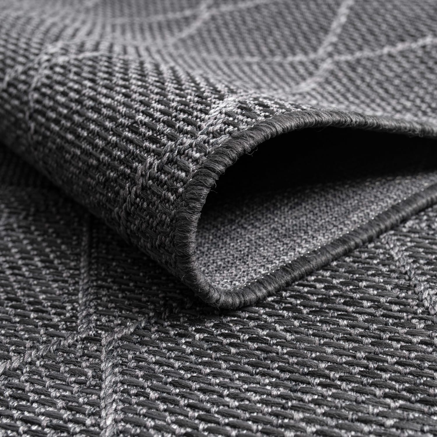 In- & Outdoor-Teppich Vermont Anthrazit